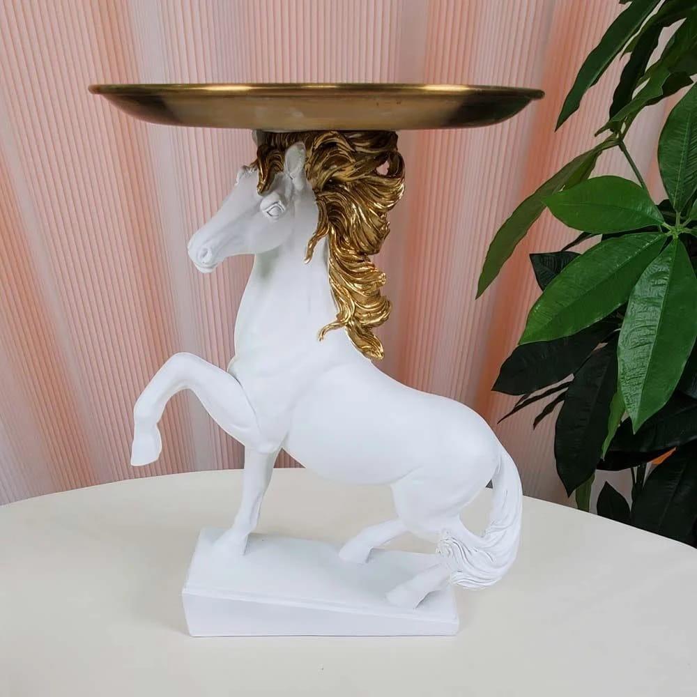 Majestic Horse with Plate